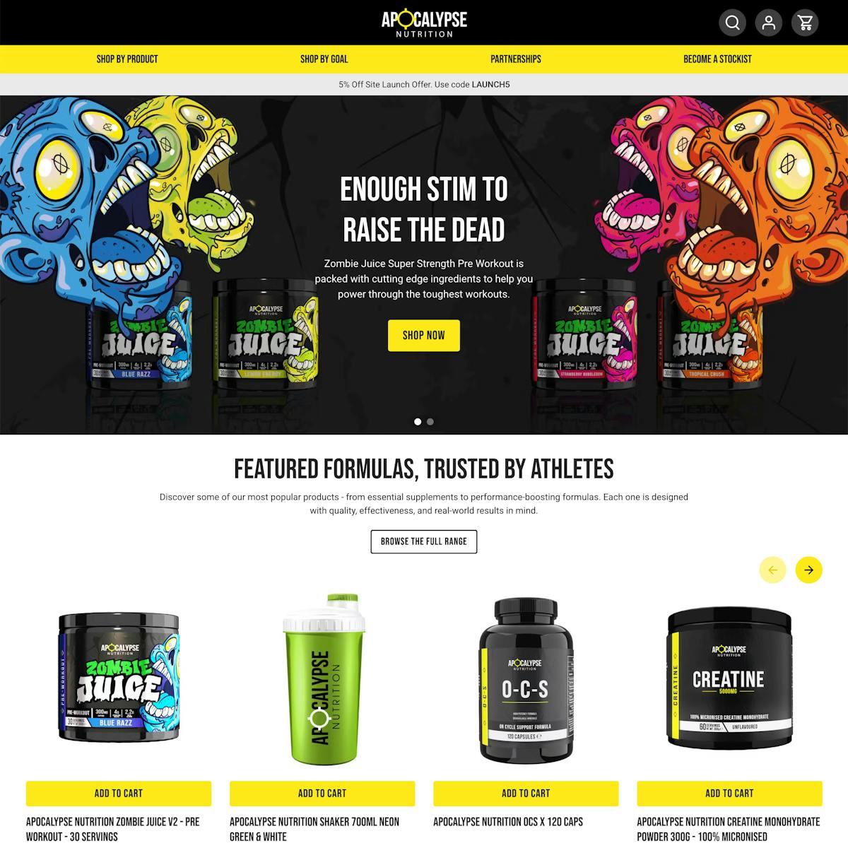Apocalypse Nutrition Home Page