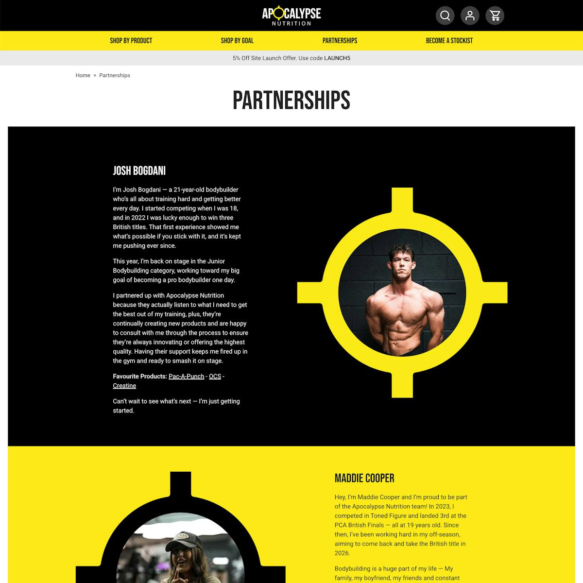 Apocalypse Nutrition Partnerships