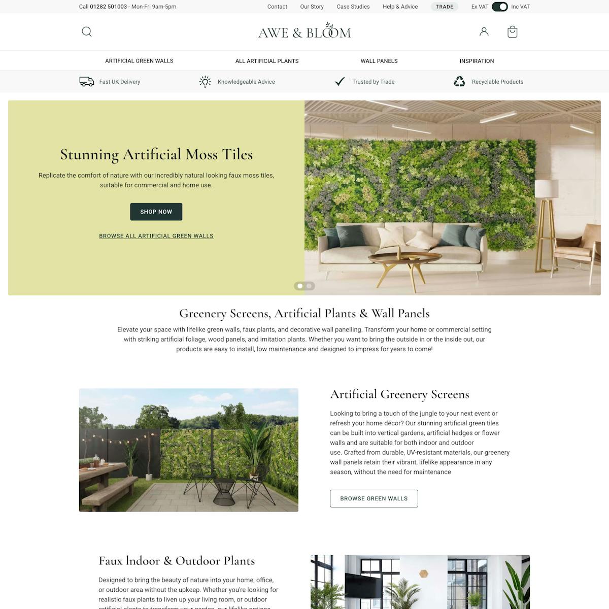Awe & Bloom Home Page