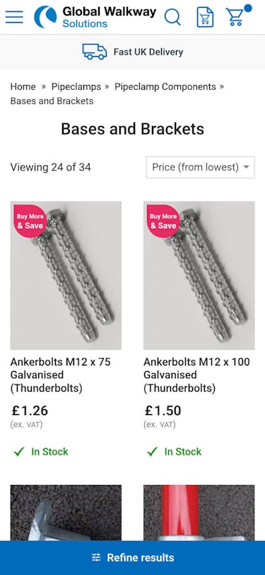 Global Walkway Listing Page