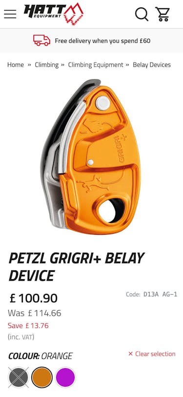 Hatt Equipment Product Page