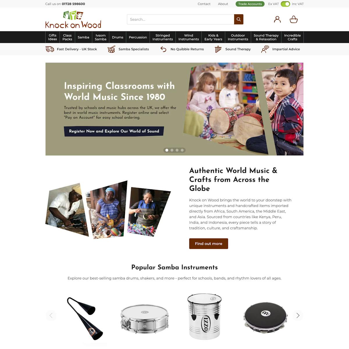 Knock on Wood Home Page