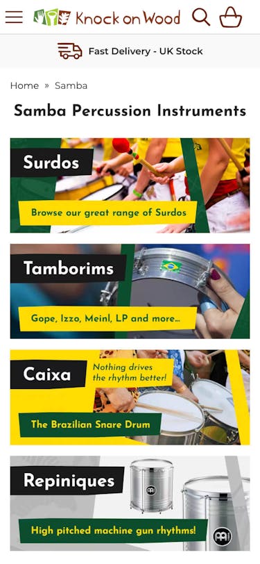 Knock on Wood Listing Page