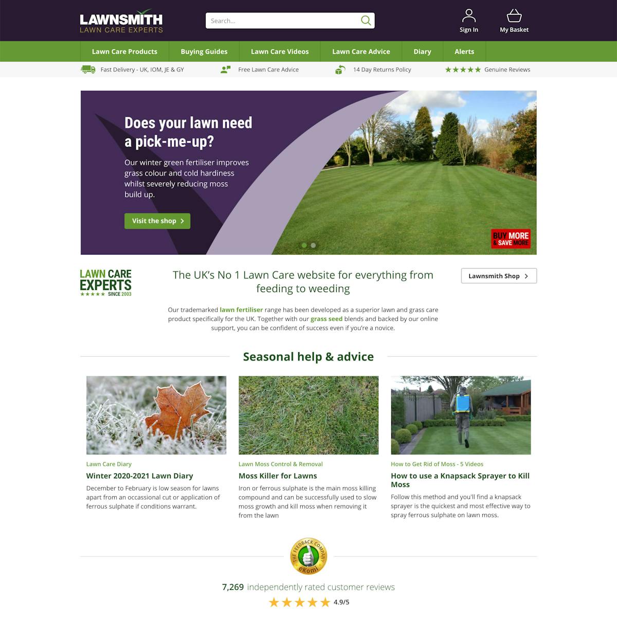 Lawnsmith Home Page