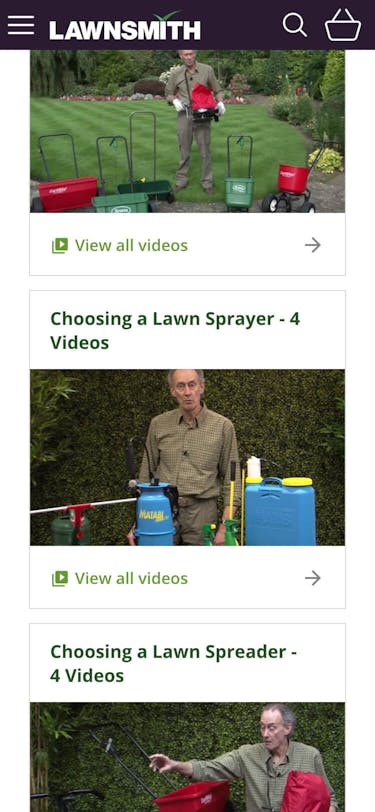Lawnsmith Video List