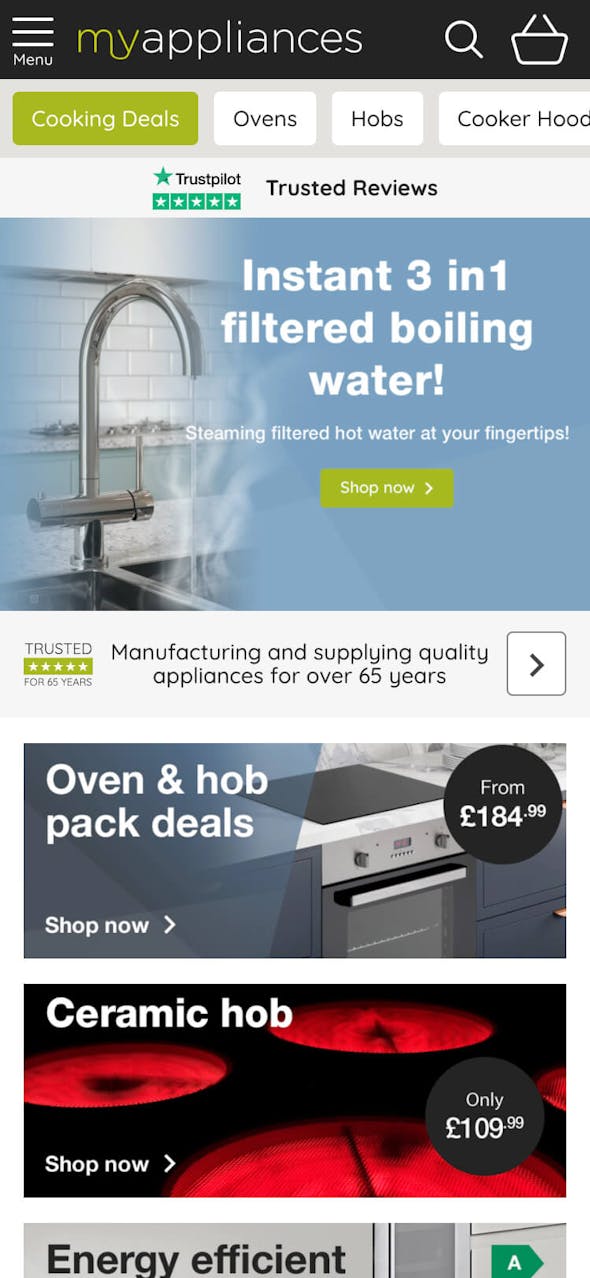 MyAppliances Case Study Voracio