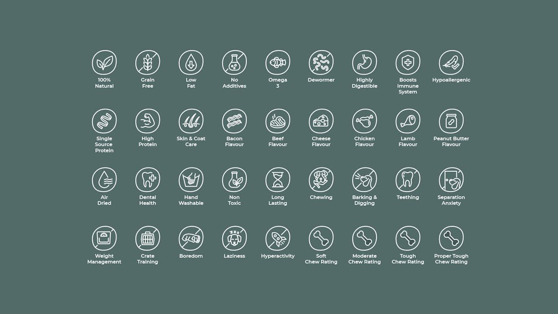 Proper Natural Custom Designed Icon Set