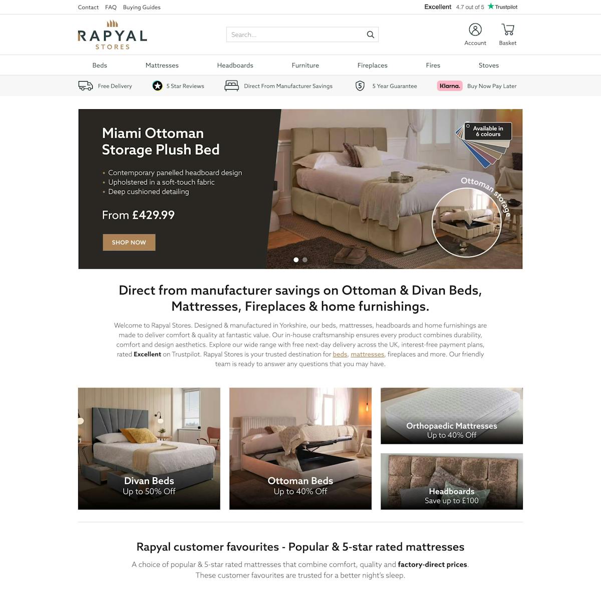 Rapyal Stores Home Page