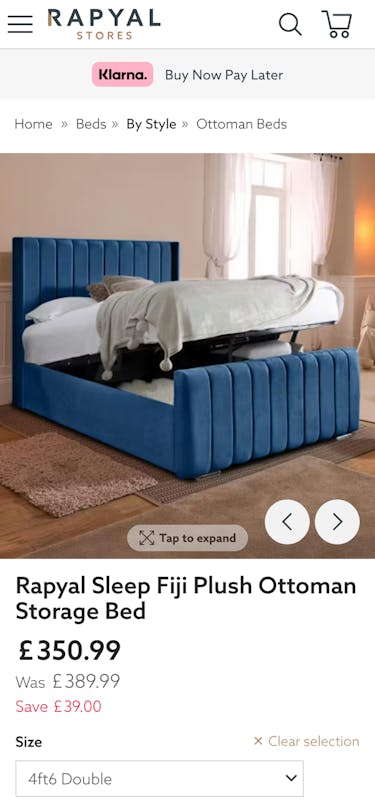 Rapyal Stores Product Page