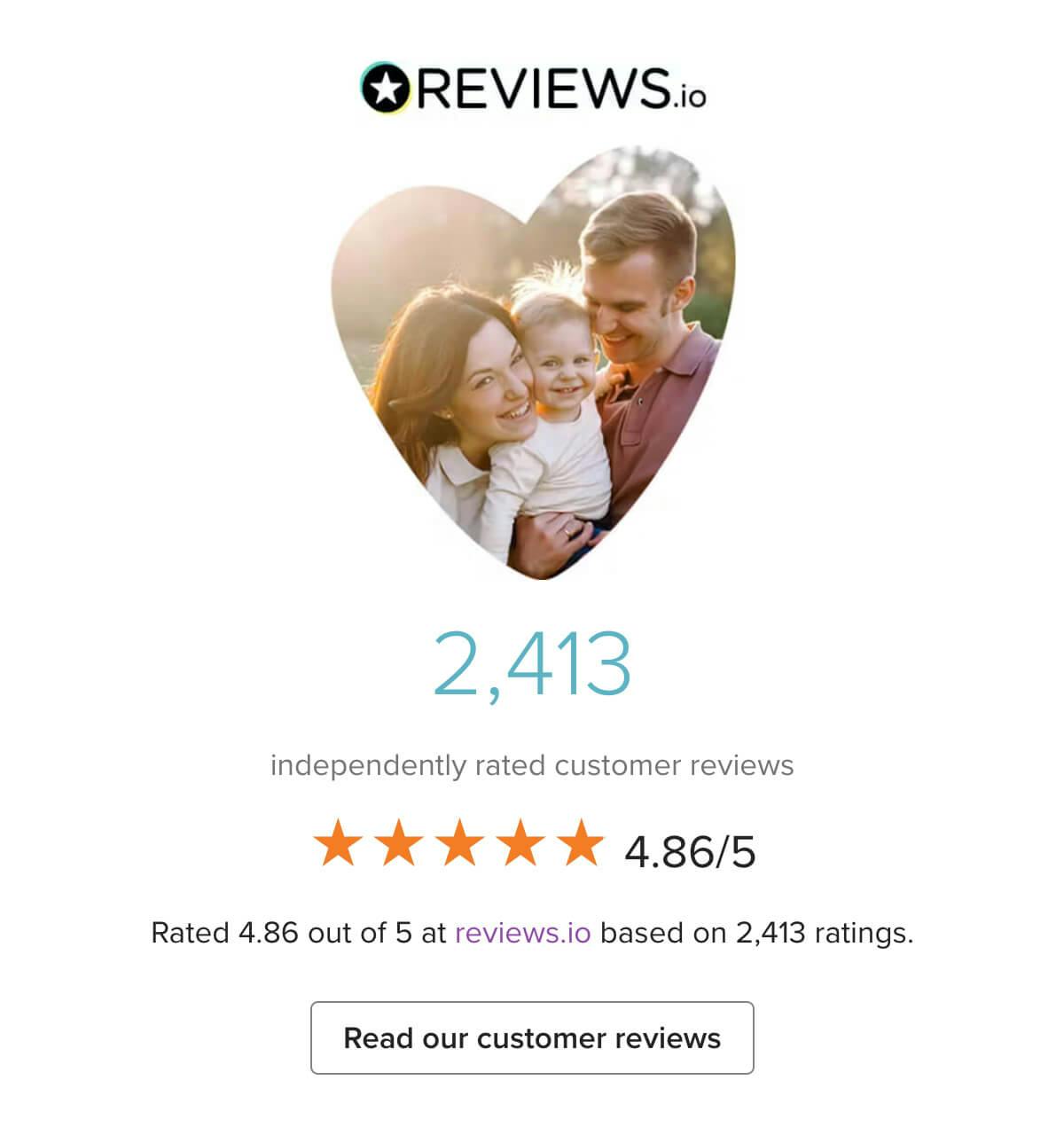 Custom Social Proof Review Banners