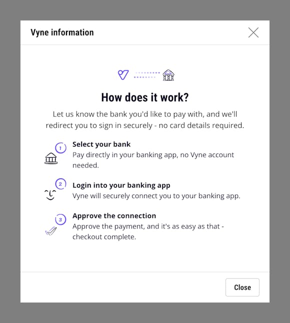 Vyne Payments Explanation